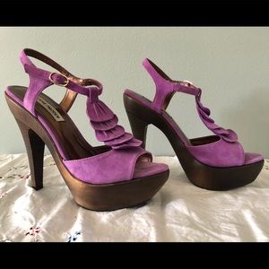 Steve Madden truffle lilac shoes